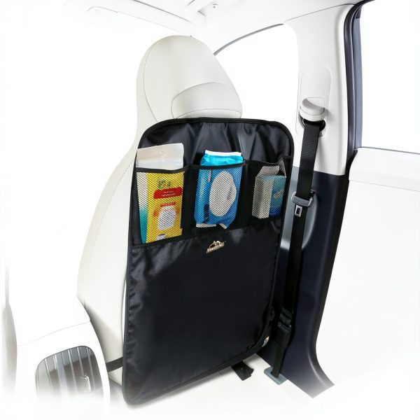 Car Backseat Kick Mat Armor All Black WaterResist-2