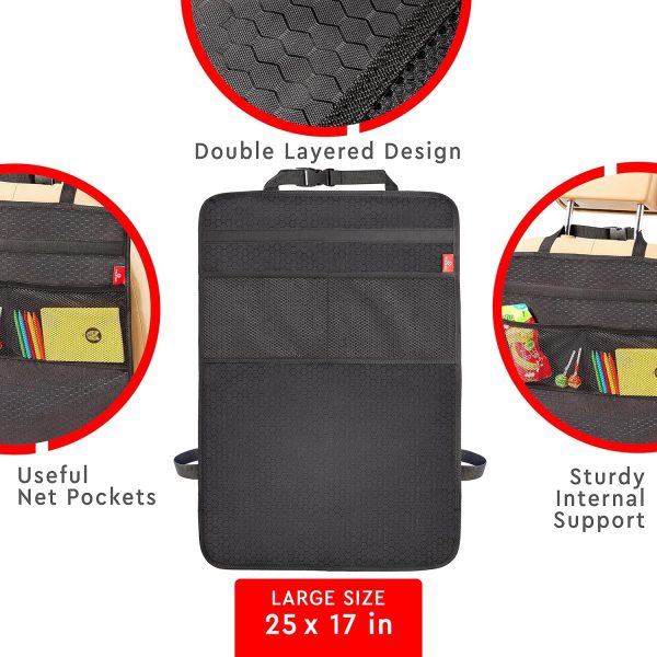 Helteko Car Seat Protector Gray-5