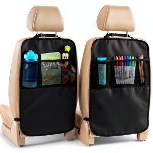 EcoNour Car Seat Protector Black 22 Inch Oxford Fabric-0