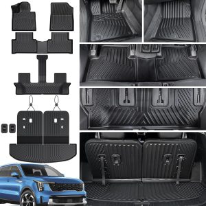 Kia Sorento Floor Mats by JOULARISE-0