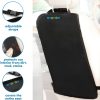 Enovoe Universal Fit Car Seat Back Protector 4-Pack Black-1