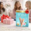 Moisturizing Gel Socks Love Lori Turquoise Aloe-2
