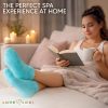 Moisturizing Gel Socks Love Lori Turquoise Aloe-3