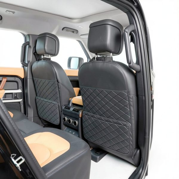 Car Back Seat Protector TAIKOO Kick Mat Blue-1