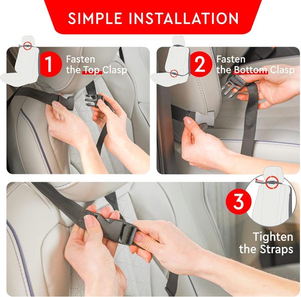 Helteko Car Seat Protector Gray-6