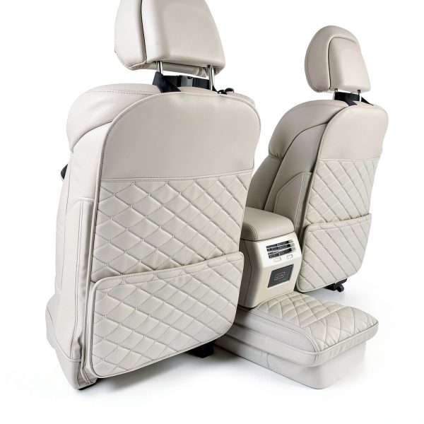 TAIKOO Grey Scratchproof Back Seat Protector for Cars-0