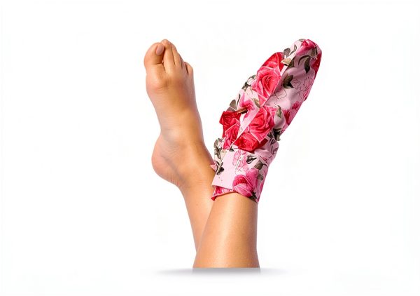 Rose Foot Mask Koelf Hydrating Moisturizing Socks-1