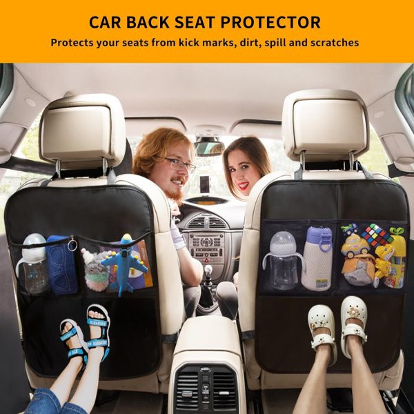 Car Seat Kick Mat Zecirl Nylon Compact Protector-1