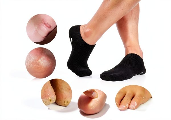 Codream Moisturizing Socks Men Large Cotton Gel-2