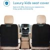 Enovoe Universal Fit Car Seat Back Protector 4-Pack Black-2