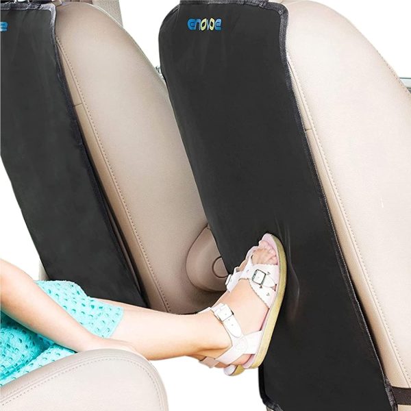 Enovoe Universal Fit Car Seat Back Protector 4-Pack Black-5