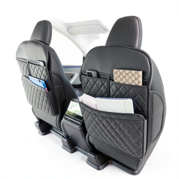 Aycsiyana Universal Car Seat Back Protector Black-1