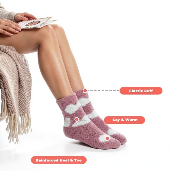 Aloe Moisturizing Socks Abeillo Women Spa-3