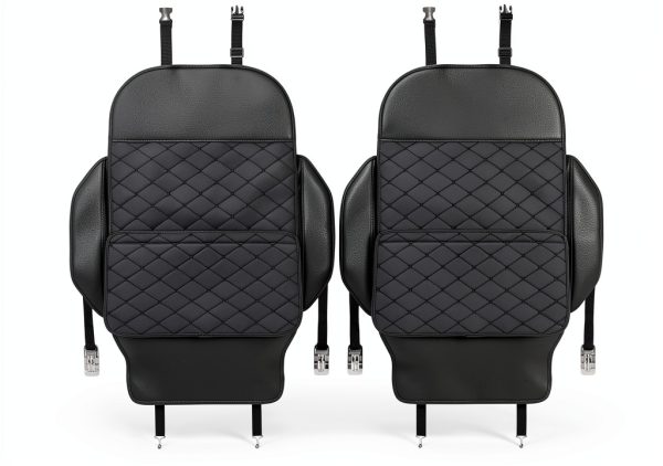 Car Back Seat Protector TAIKOO Kick Mat Blue-8