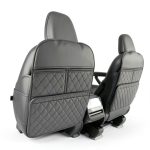 Aycsiyana Universal Car Seat Back Protector Black-0