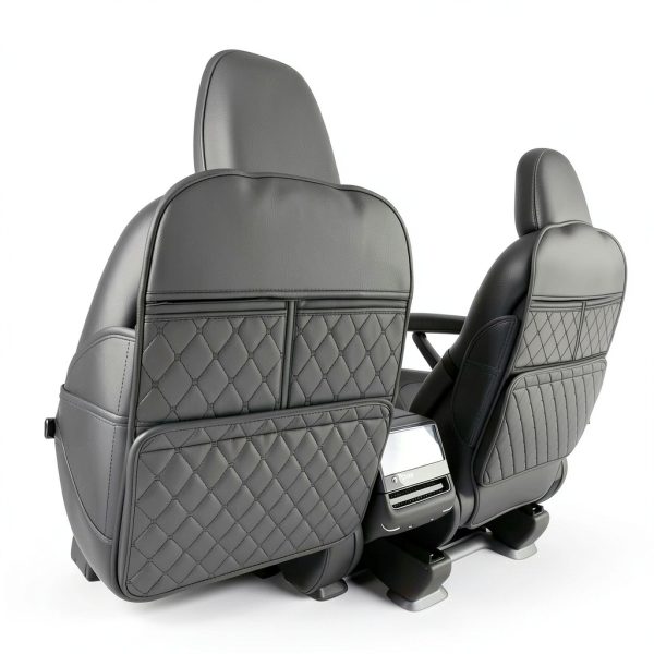 Aycsiyana Universal Car Seat Back Protector Black-0