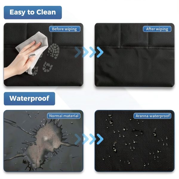 ARANA Car Kick Mats Waterproof Universal Fit-4