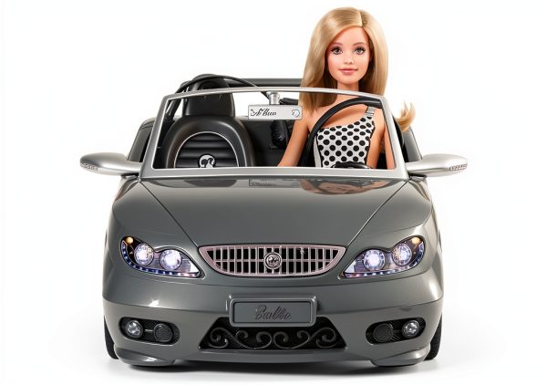 Barbie Glam Convertible Replacement Part with Sheet Model CGG92-1
