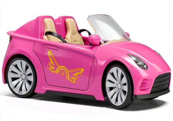 Dream Ella Car Cruiser Pink by MGA Entertainment Doll Car with Glitter-0