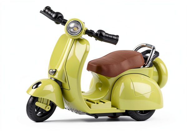 COSWHO Doll Scooter with LED Light Show and 360° Wheelie Stunts for-6