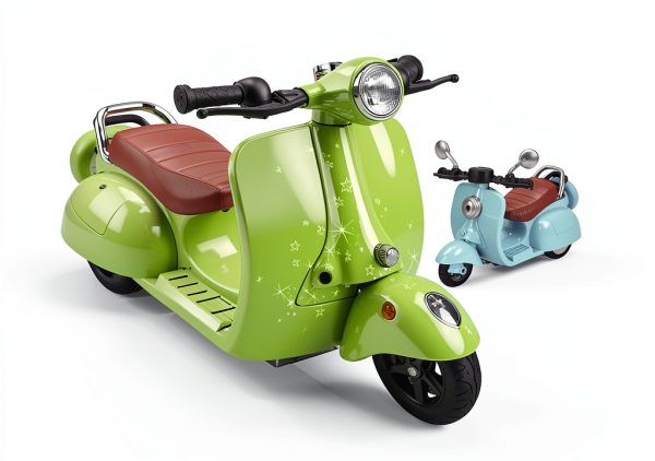 Micro Mini Doll Scooter Abitoncc ABS04 with 360° Rotation and Lights-4