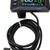 Keenso Electric Bike LCD Display Meter 22.2mm Universal Fit #611 ABS-0