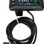Keenso Electric Bike LCD Display Meter 22.2mm Universal Fit #611 ABS-0
