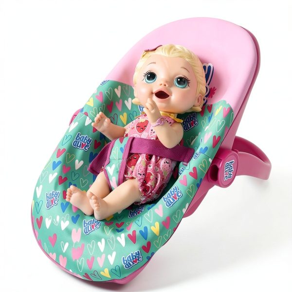 Baby Alive Doll Car Seat with Sun Canopy and Safety Harness-4