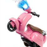 Doll Scooter Generic Mini Light Music Toy with LEDs and 360 Spin-0