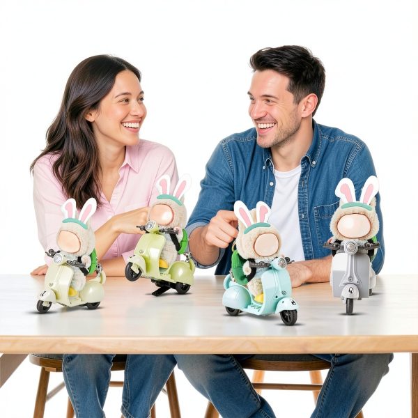 Micro Mini Doll Scooter Abitoncc ABS04 with 360° Rotation and Lights-5