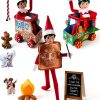 Elf on the Shelf Christmas Prop Set DIY Sweet Truck Polar Pizza-1