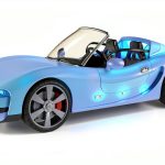 Rainbow High 8-in-1 Light Up Color Change Convertible Car for Dolls-0