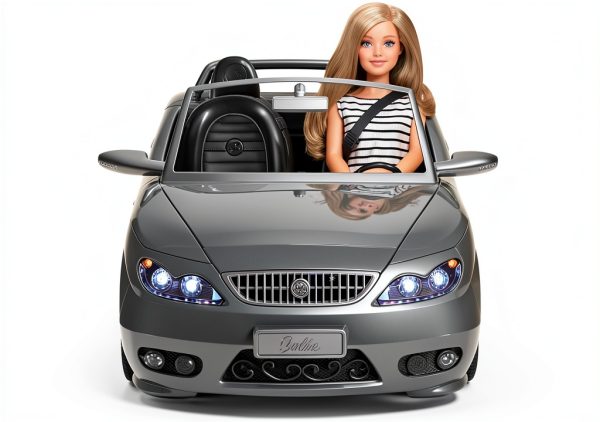 Barbie Glam Convertible Replacement Part with Sheet Model CGG92-3