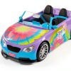 JoJo’s California Cruiser Just Play Doll Car Sparkly Ombre Tie‑Dye-5