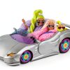 Barbie Extra Car 2-Seater Car with Pink Interior and Rainbow Rims-2