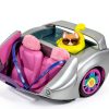 Barbie Extra Car 2-Seater Car with Pink Interior and Rainbow Rims-3