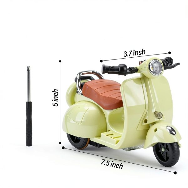 Micro Mini Doll Scooter Abitoncc ABS04 with 360° Rotation and Lights-2