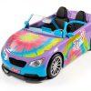 JoJo’s California Cruiser Just Play Doll Car Sparkly Ombre Tie‑Dye-2