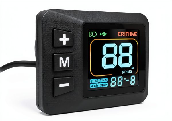 Keenso Electric Bike LCD Display Meter 22.2mm Universal Fit #611 ABS-7