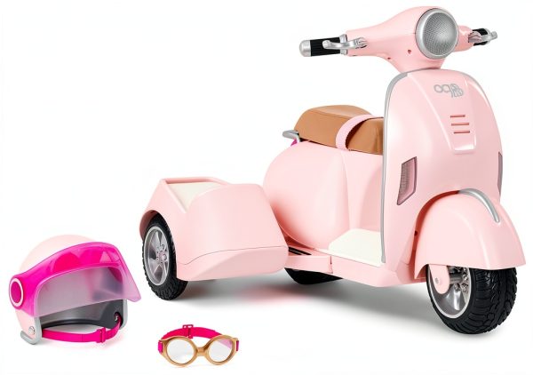 Our Generation Doll Scooter with Sidecar for 18‑inch Dolls-2