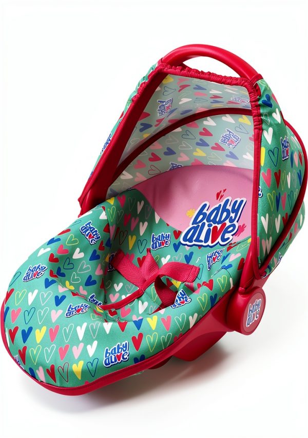 Baby Alive Doll Car Seat with Sun Canopy and Safety Harness-0