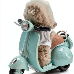 Mini Electric Doll Scooter Generic – Light & Music, Four Colors-0