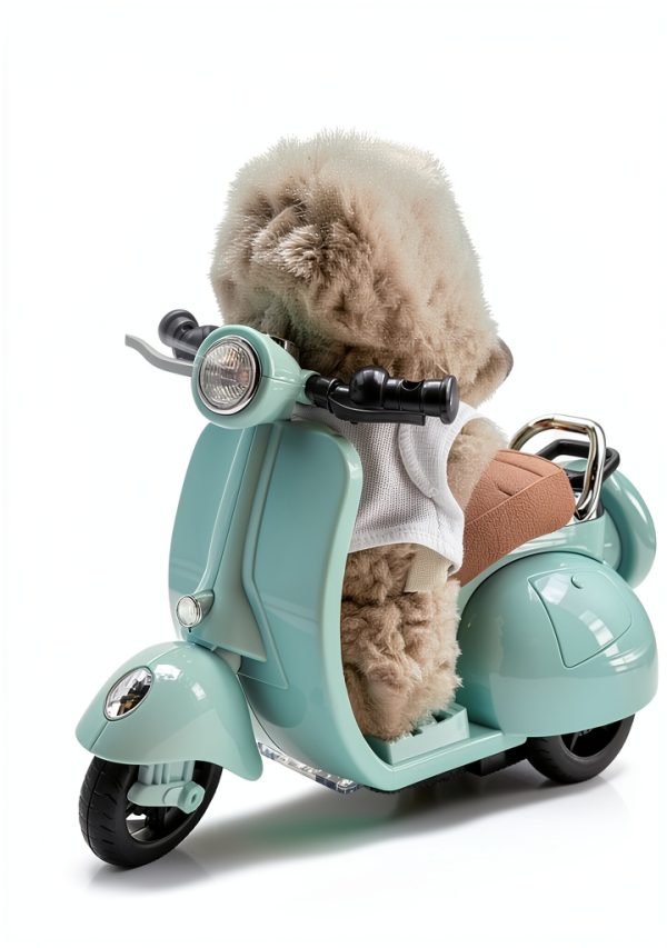 Mini Electric Doll Scooter Generic – Light & Music, Four Colors-0