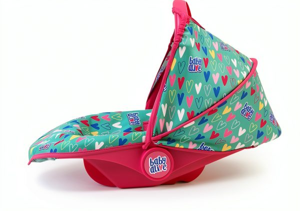 Baby Alive Doll Car Seat with Sun Canopy and Safety Harness-3