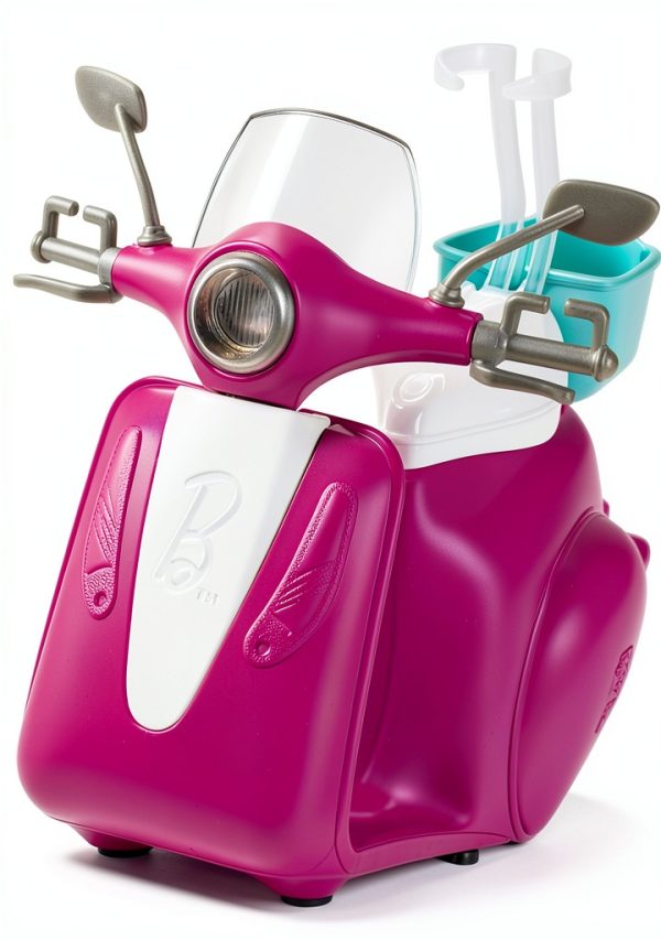 Barbie Doll Scooter GBK85 Pink Ride On for 10-20 Months-4