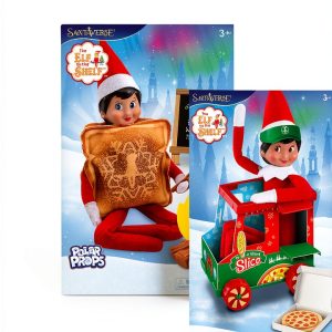 Elf on the Shelf Christmas Prop Set DIY Sweet Truck Polar Pizza-0