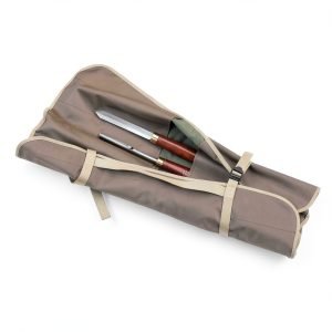 Woodcraft Turning Tool Roll - 12 Tool Capacity, Water Resistant Case-0