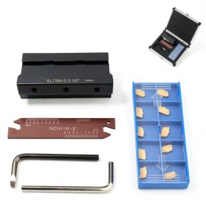 OSCArbide 1/2" Self-Lock Block SLTBN12-2 with Tin‑Coated GTN‑2 Inserts-0