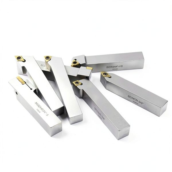 OSCARBIDE 3/4" Shank Nickel Plated Lathe Turning Tool Holder 7pcs Set-2