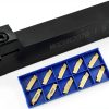 3/4" MGEHR2020-1.5 Turning Tool Holder with MGMN150-G Inserts, Set-6